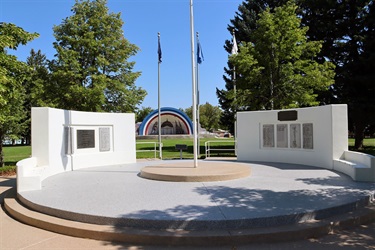 Veterans Memorial in Helena, Montana.