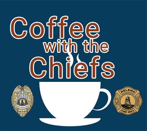 Coffee with the Chiefs Logo