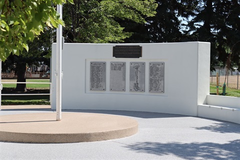 Veterans Memorial in Helena, Montana.